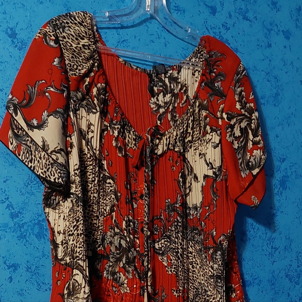 New Directions women multicolor fancy shirt
